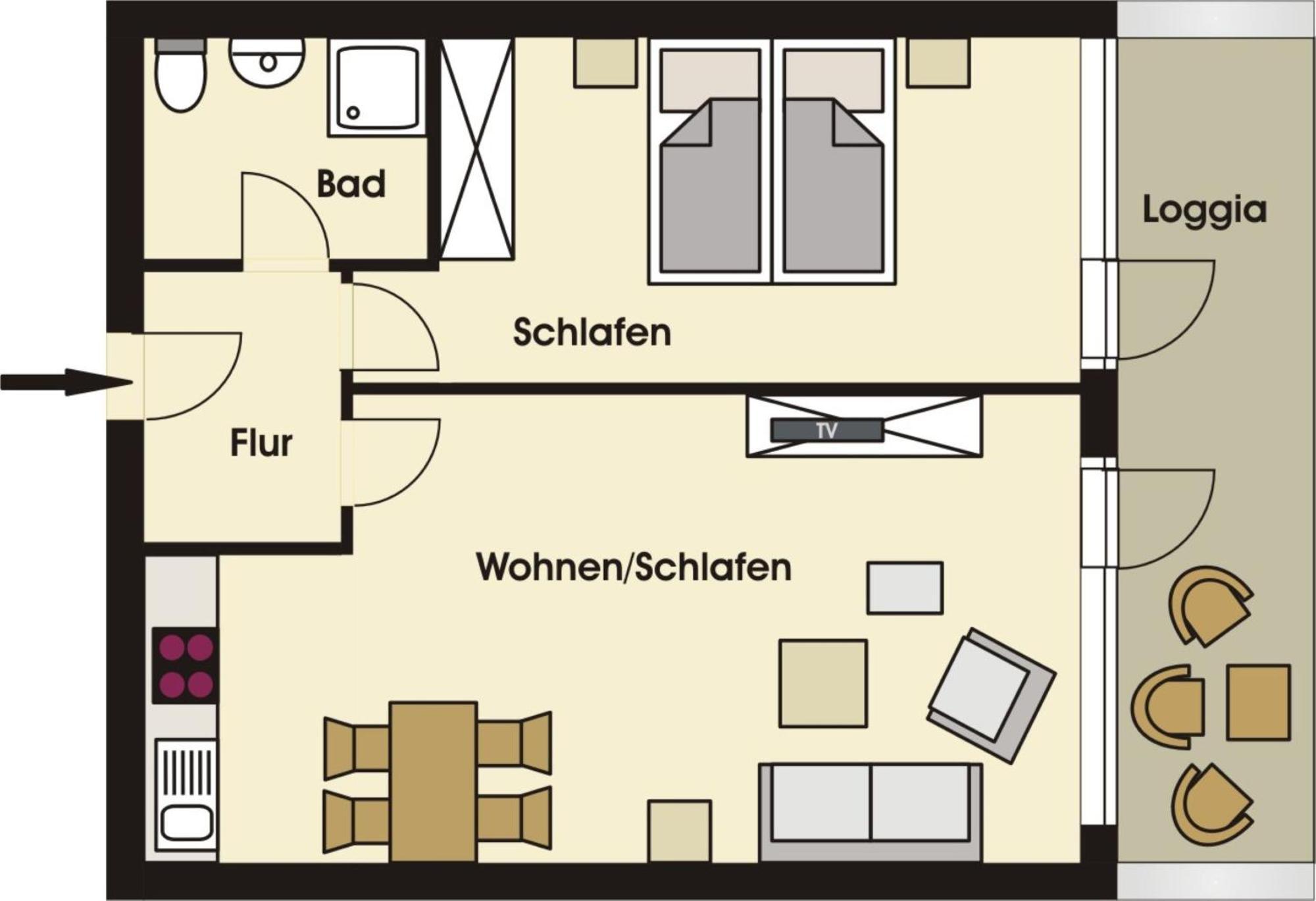 Meer & Strand - Haus Meeresstrand Ferienwohnung 213 Scharbeutz Buitenkant foto